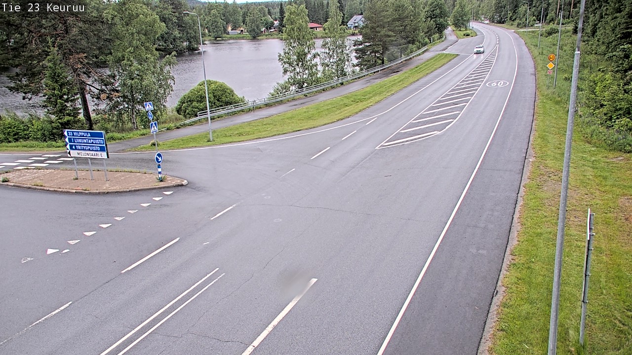 Weather Camera Image Road 23 Keuruu, Keuruu, Keski-Suomi