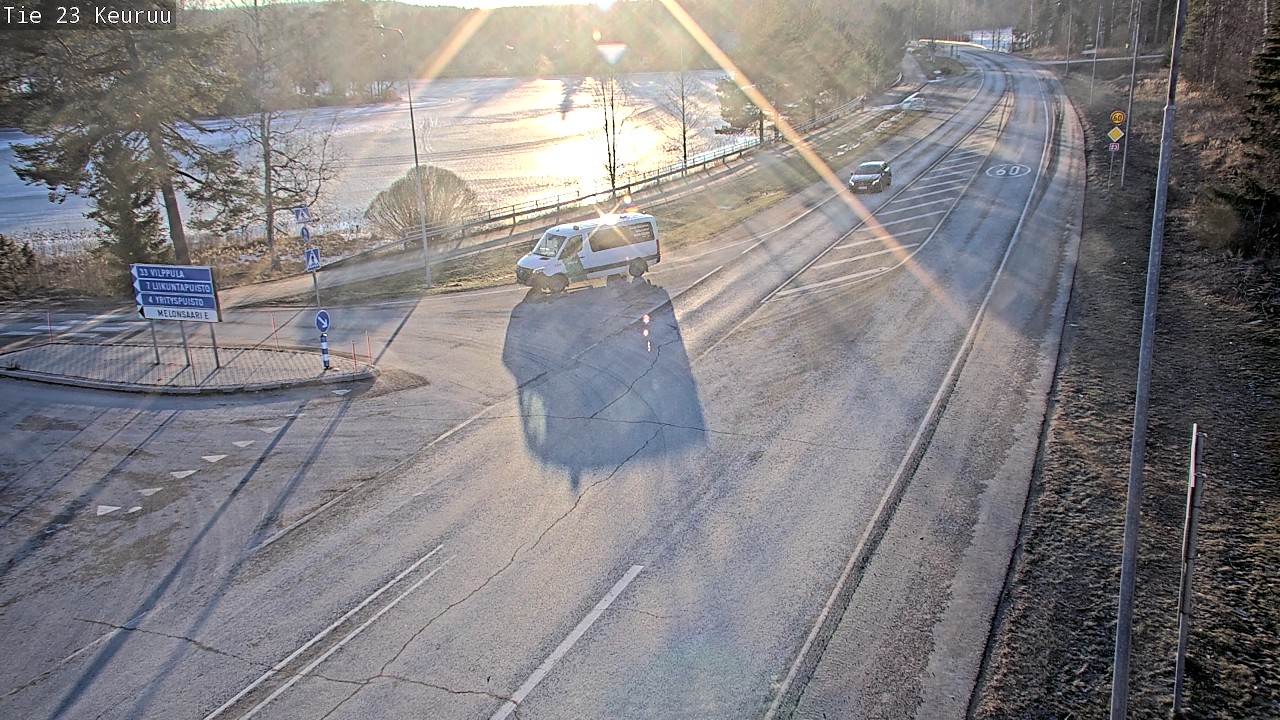 Weather Camera Image Road 23 Keuruu, Keuruu, Keski-Suomi
