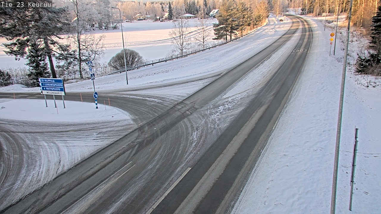 Weather Camera Image Väg 23 Keuruu, Keuruu, Keski-Suomi