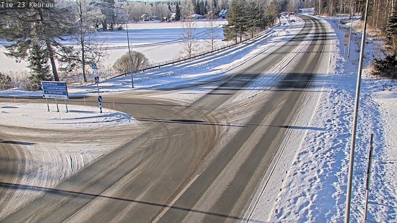 Weather Camera Image Road 23 Keuruu, Keuruu, Keski-Suomi