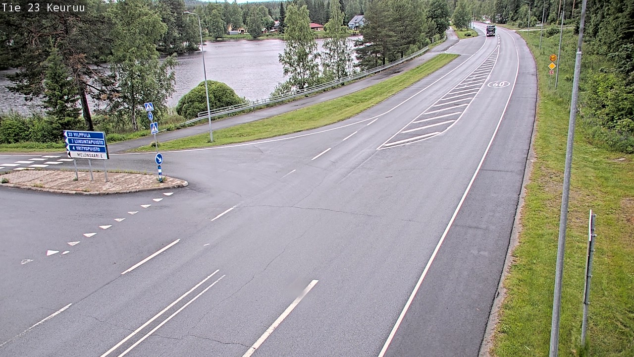 Weather Camera Image Road 23 Keuruu, Keuruu, Keski-Suomi
