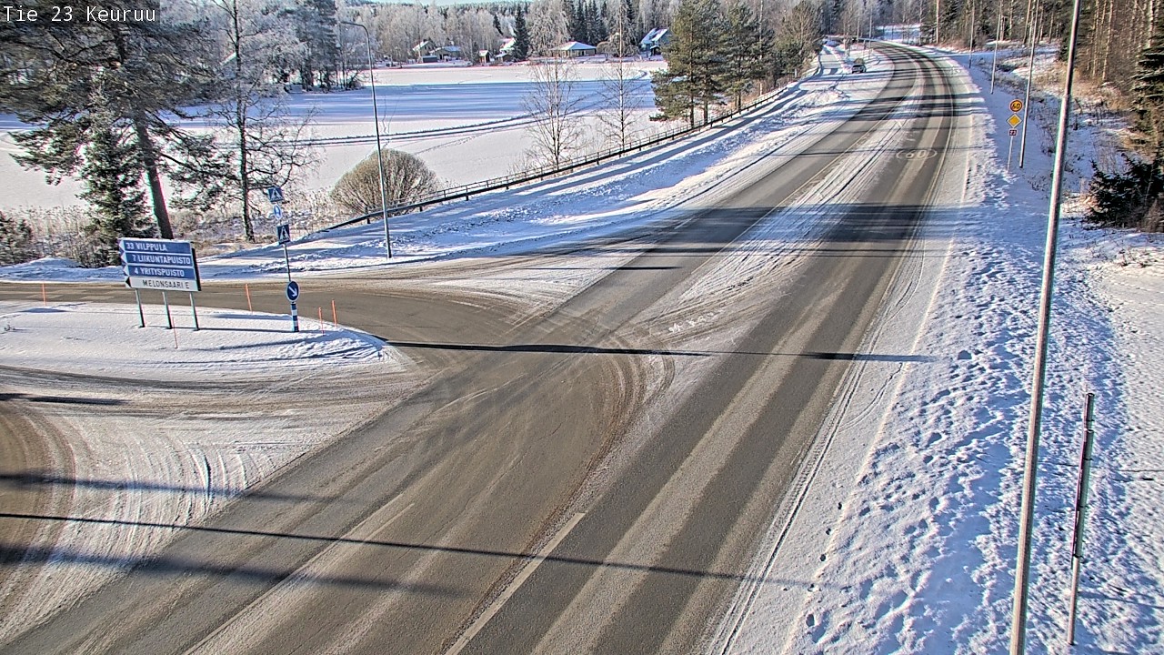 Weather Camera Image Road 23 Keuruu, Keuruu, Keski-Suomi