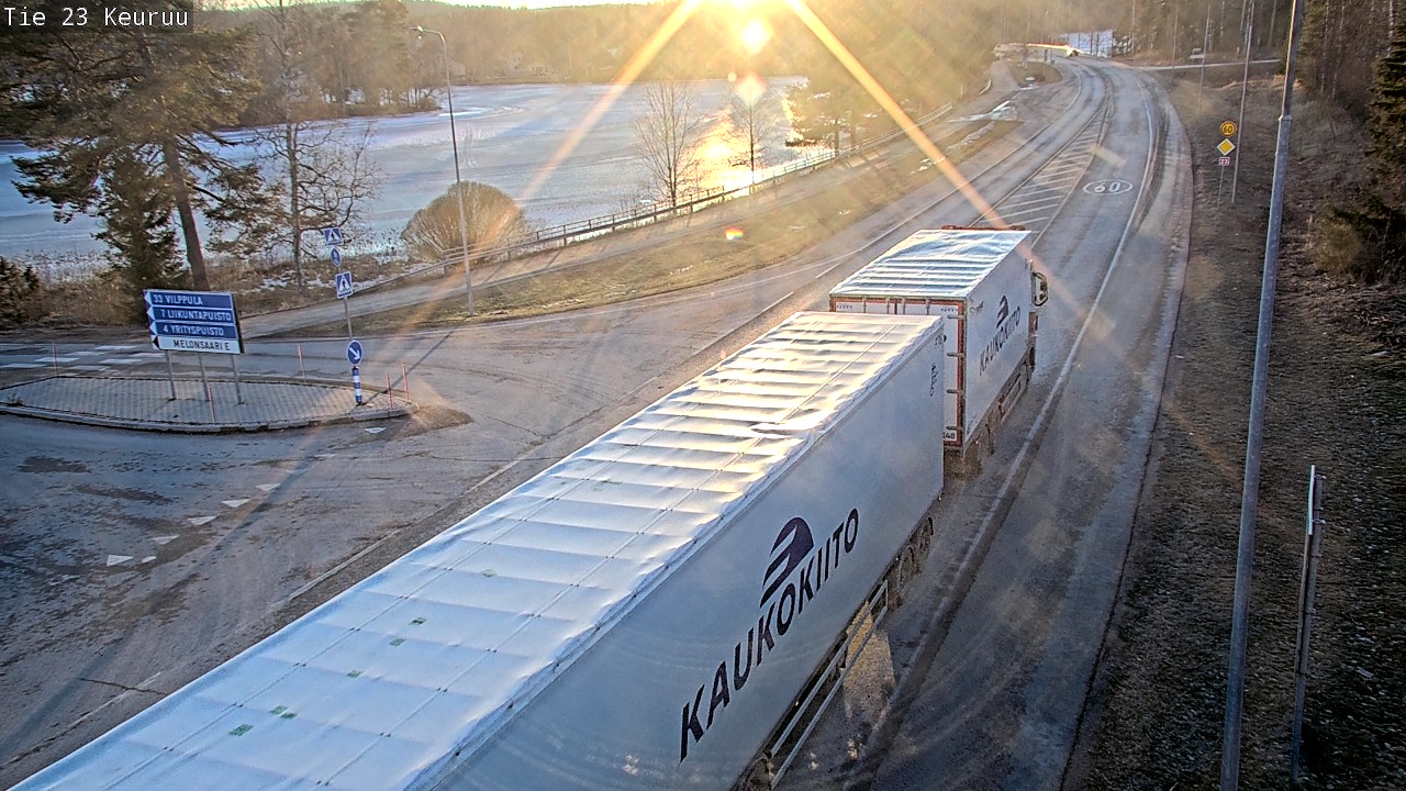 Weather Camera Image Road 23 Keuruu, Keuruu, Keski-Suomi