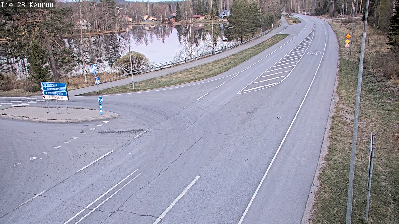 Weather Camera Image Road 23 Keuruu, Keuruu, Keski-Suomi