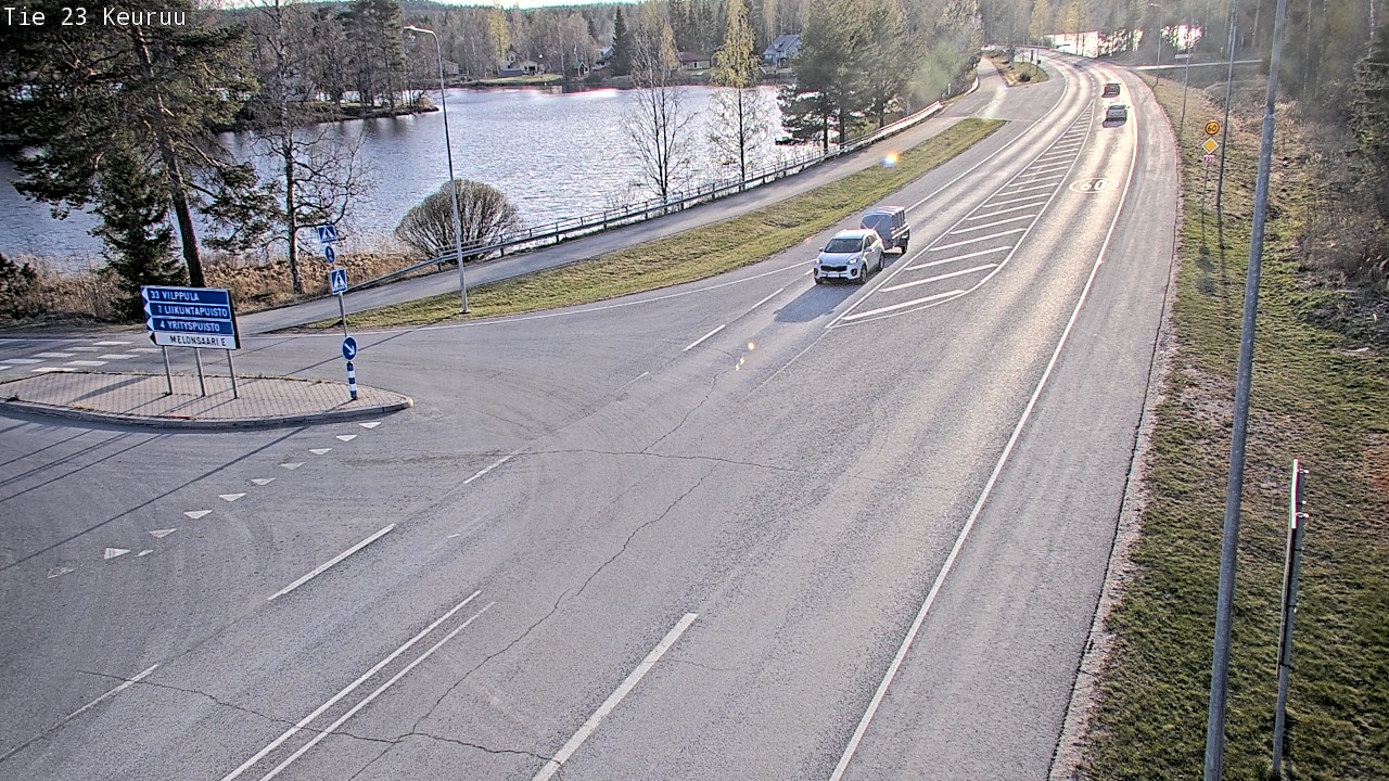 Weather Camera Image Väg 23 Keuruu, Keuruu, Keski-Suomi