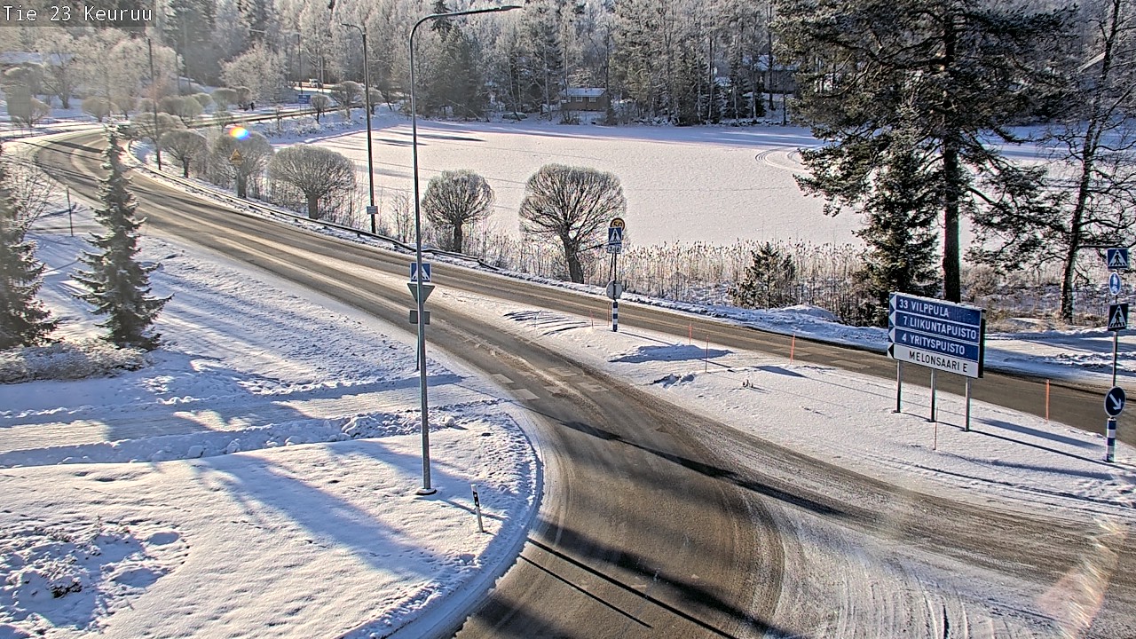 Weather Camera Image Väg 23 Keuruu, Keuruu, Keski-Suomi