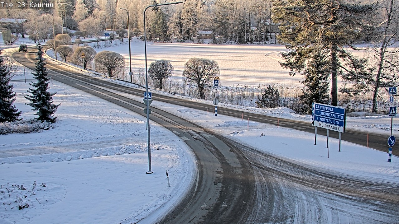 Weather Camera Image Road 23 Keuruu, Keuruu, Keski-Suomi