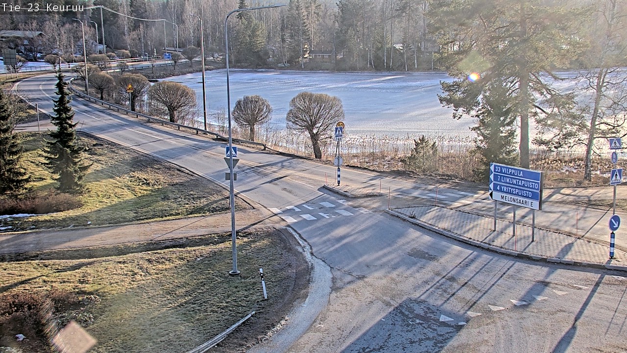 Weather Camera Image Road 23 Keuruu, Keuruu, Keski-Suomi