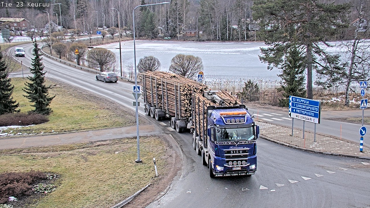 Weather Camera Image Road 23 Keuruu, Keuruu, Keski-Suomi