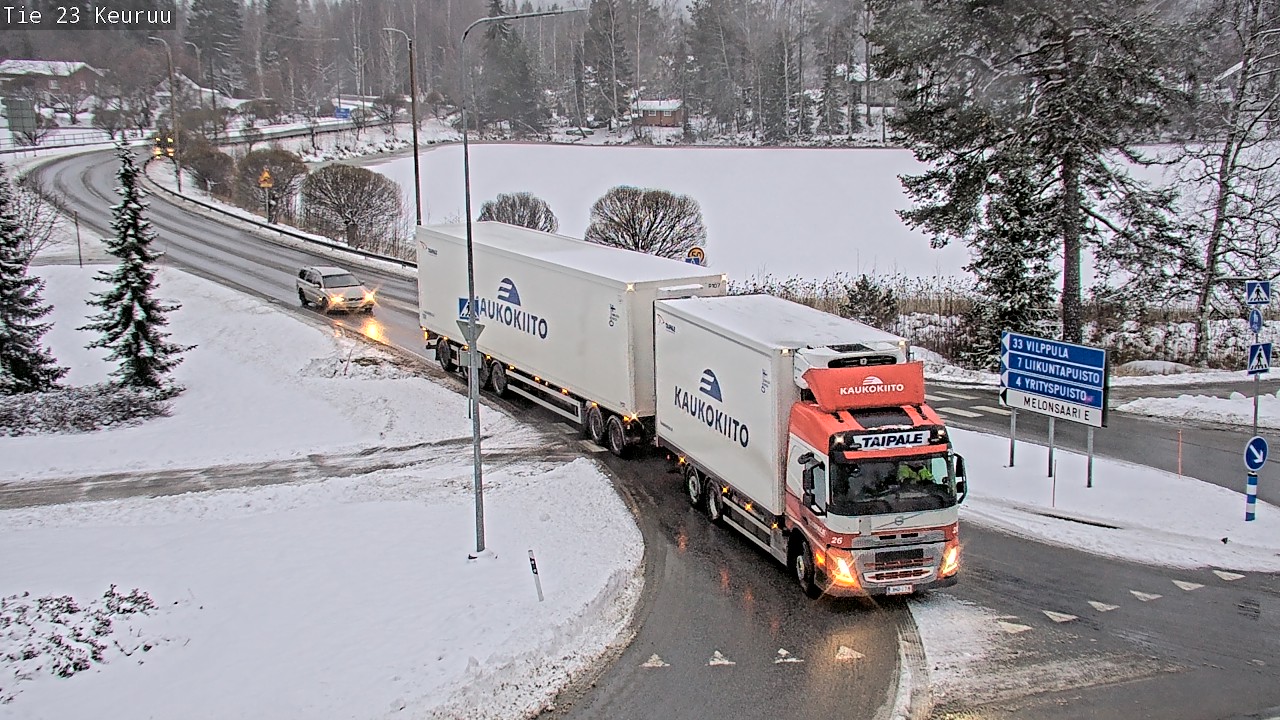 Weather Camera Image Road 23 Keuruu, Keuruu, Keski-Suomi