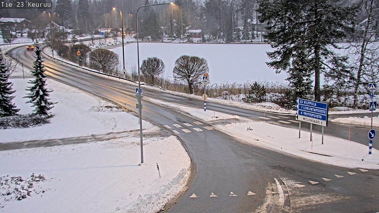 Weather Camera Image Road 23 Keuruu, Keuruu, Keski-Suomi