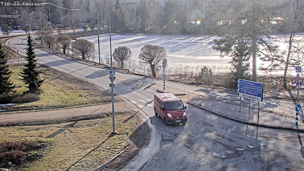 Weather Camera Image Road 23 Keuruu, Keuruu, Keski-Suomi