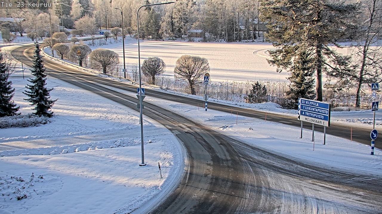 Weather Camera Image Road 23 Keuruu, Keuruu, Keski-Suomi