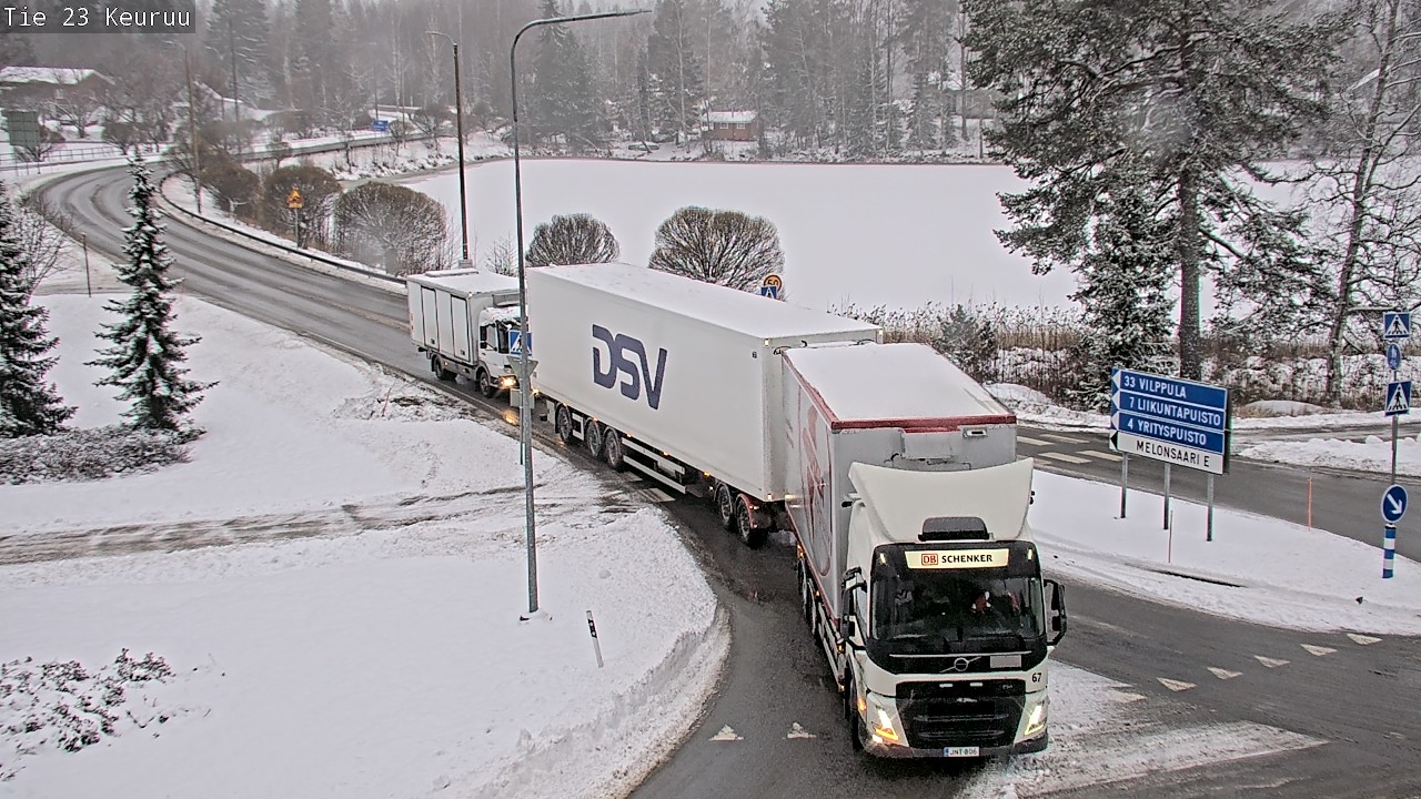 Weather Camera Image Väg 23 Keuruu, Keuruu, Keski-Suomi