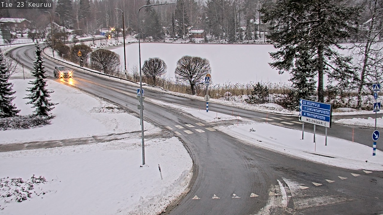 Weather Camera Image Road 23 Keuruu, Keuruu, Keski-Suomi
