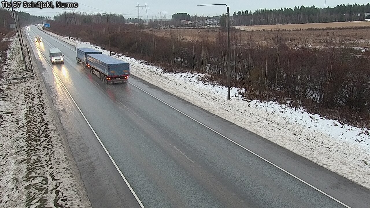 Weather Camera Image Väg 67 Seinäjoki, Nurmo, Seinäjoki, Etelä-Pohjanmaa