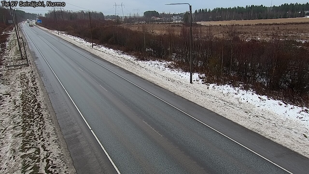 Weather Camera Image Väg 67 Seinäjoki, Nurmo, Seinäjoki, Etelä-Pohjanmaa