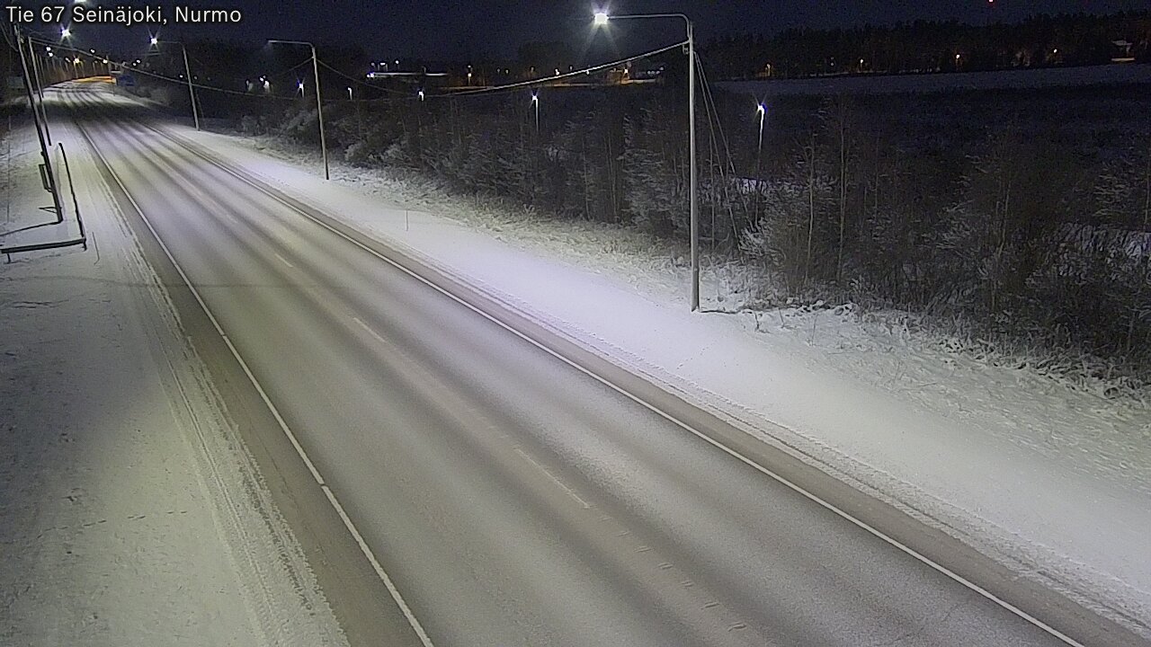 Weather Camera Image Road 67 Seinäjoki, Nurmo, Seinäjoki, Etelä-Pohjanmaa