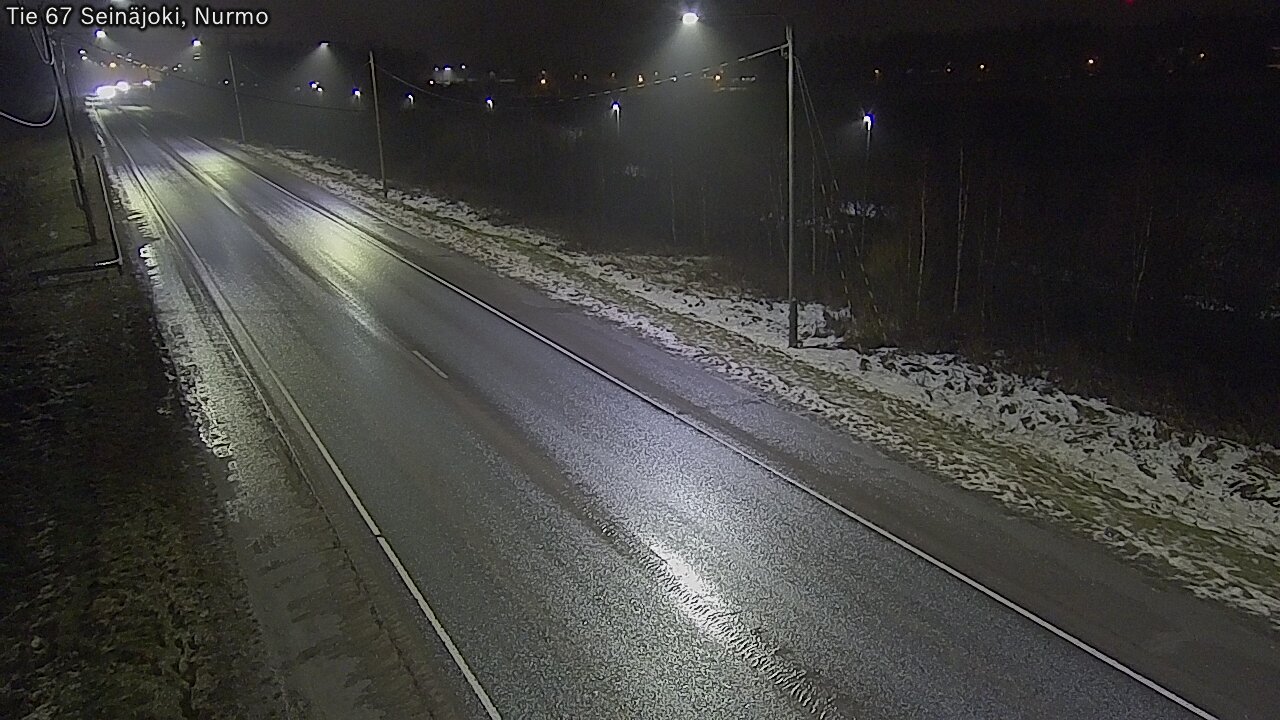 Weather Camera Image Väg 67 Seinäjoki, Nurmo, Seinäjoki, Etelä-Pohjanmaa