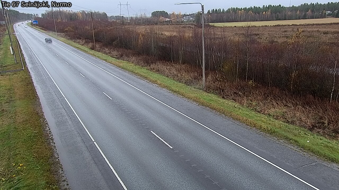 Weather Camera Image Väg 67 Seinäjoki, Nurmo, Seinäjoki, Etelä-Pohjanmaa