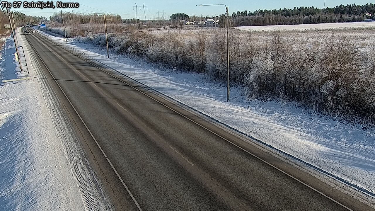 Weather Camera Image Road 67 Seinäjoki, Nurmo, Seinäjoki, Etelä-Pohjanmaa