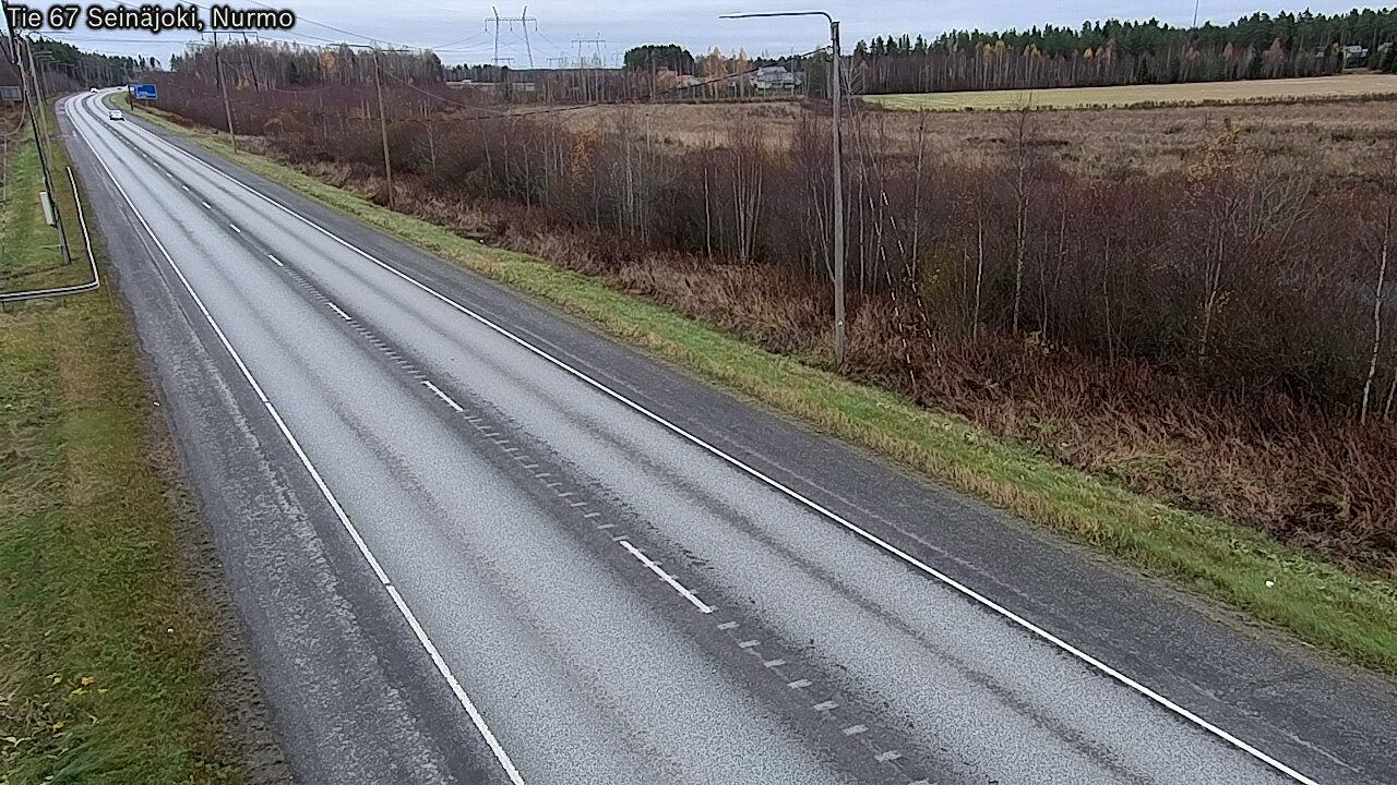 Weather Camera Image Väg 67 Seinäjoki, Nurmo, Seinäjoki, Etelä-Pohjanmaa
