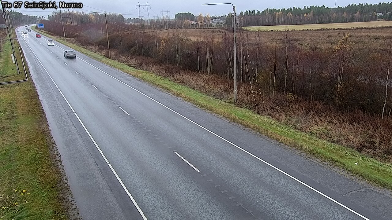 Weather Camera Image Väg 67 Seinäjoki, Nurmo, Seinäjoki, Etelä-Pohjanmaa