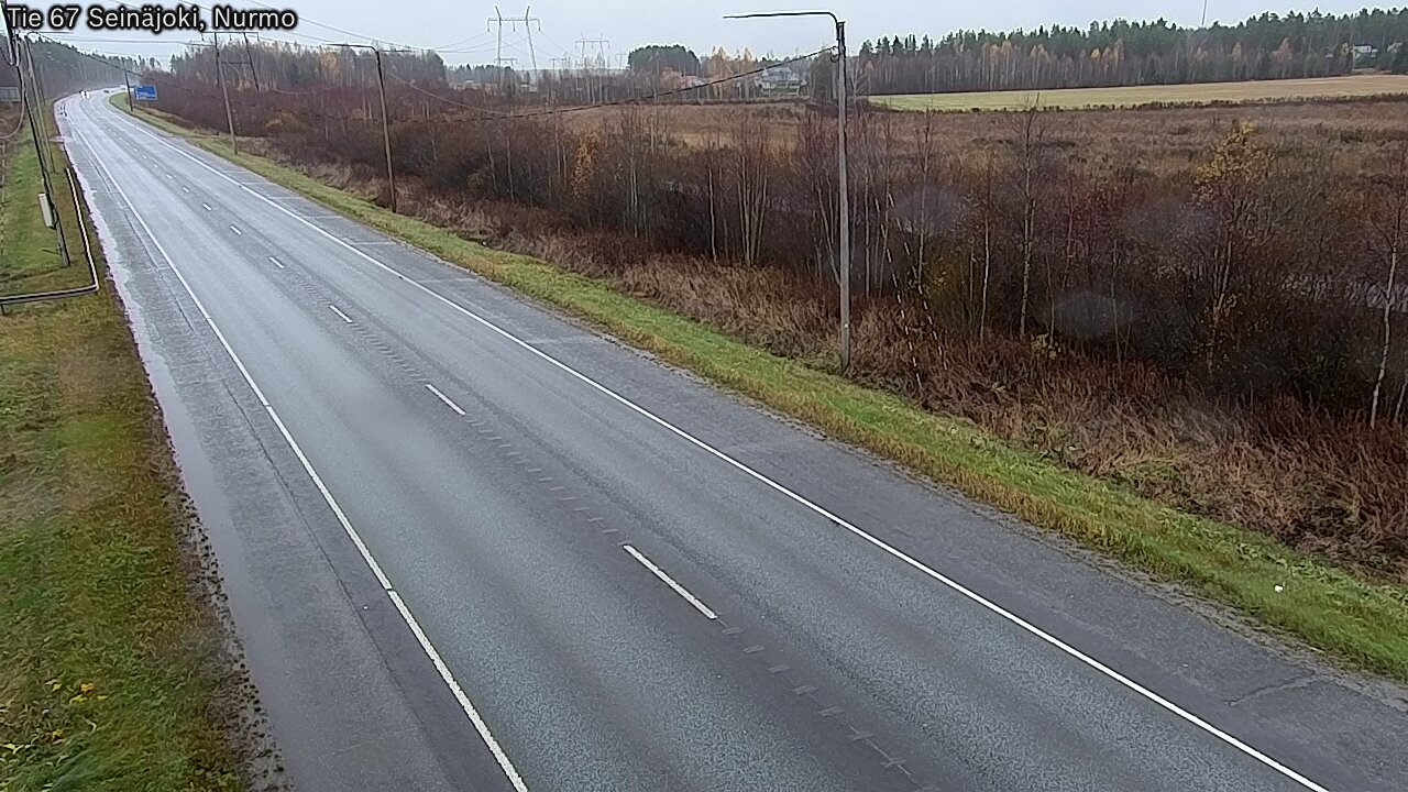 Weather Camera Image Väg 67 Seinäjoki, Nurmo, Seinäjoki, Etelä-Pohjanmaa