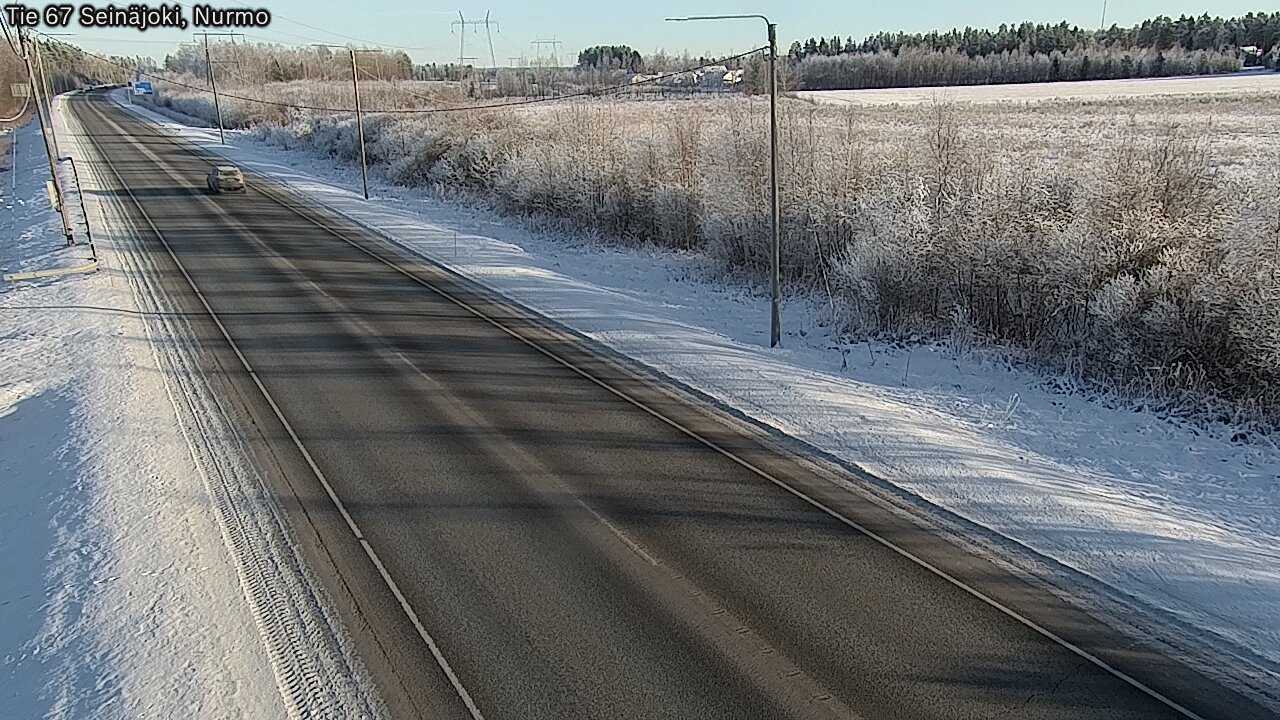 Weather Camera Image Road 67 Seinäjoki, Nurmo, Seinäjoki, Etelä-Pohjanmaa