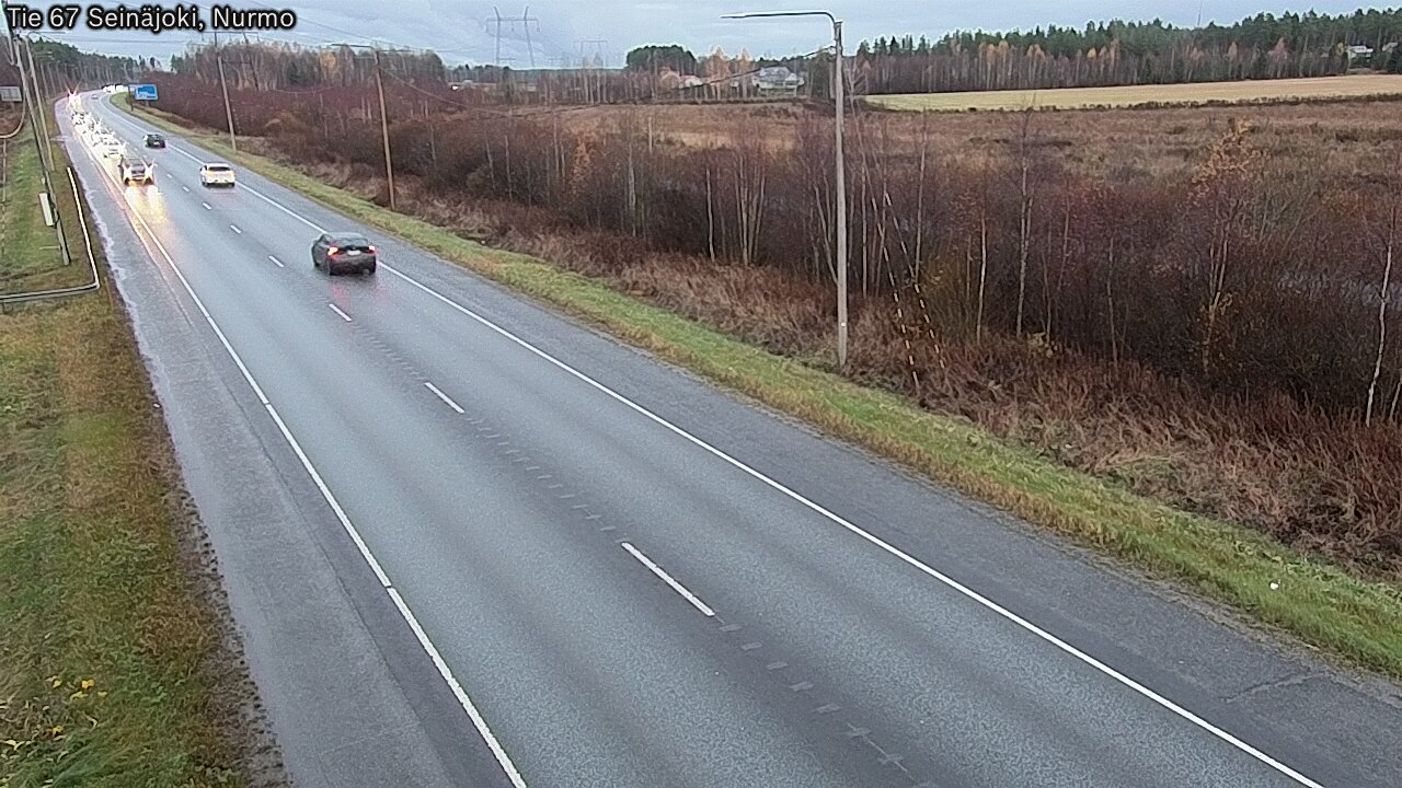 Weather Camera Image Väg 67 Seinäjoki, Nurmo, Seinäjoki, Etelä-Pohjanmaa