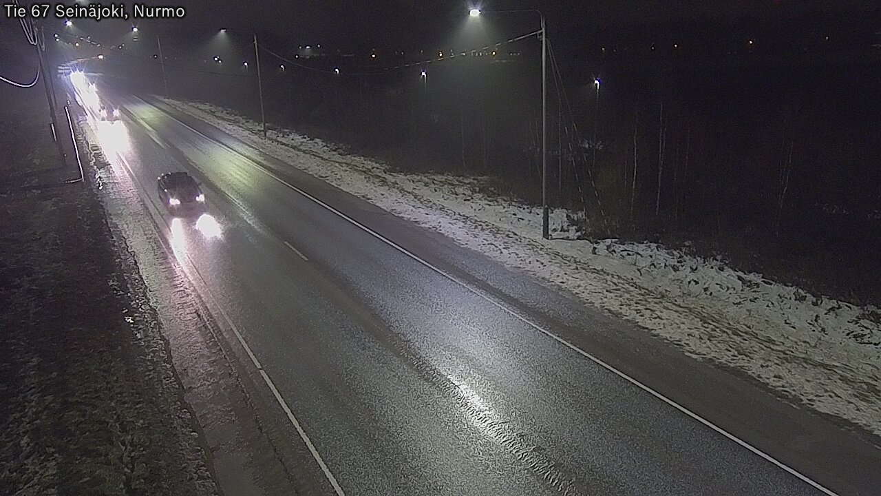 Weather Camera Image Väg 67 Seinäjoki, Nurmo, Seinäjoki, Etelä-Pohjanmaa