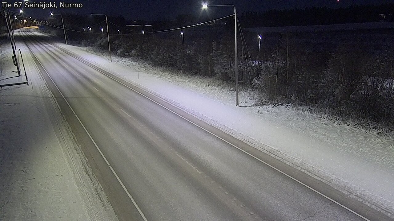 Weather Camera Image Road 67 Seinäjoki, Nurmo, Seinäjoki, Etelä-Pohjanmaa