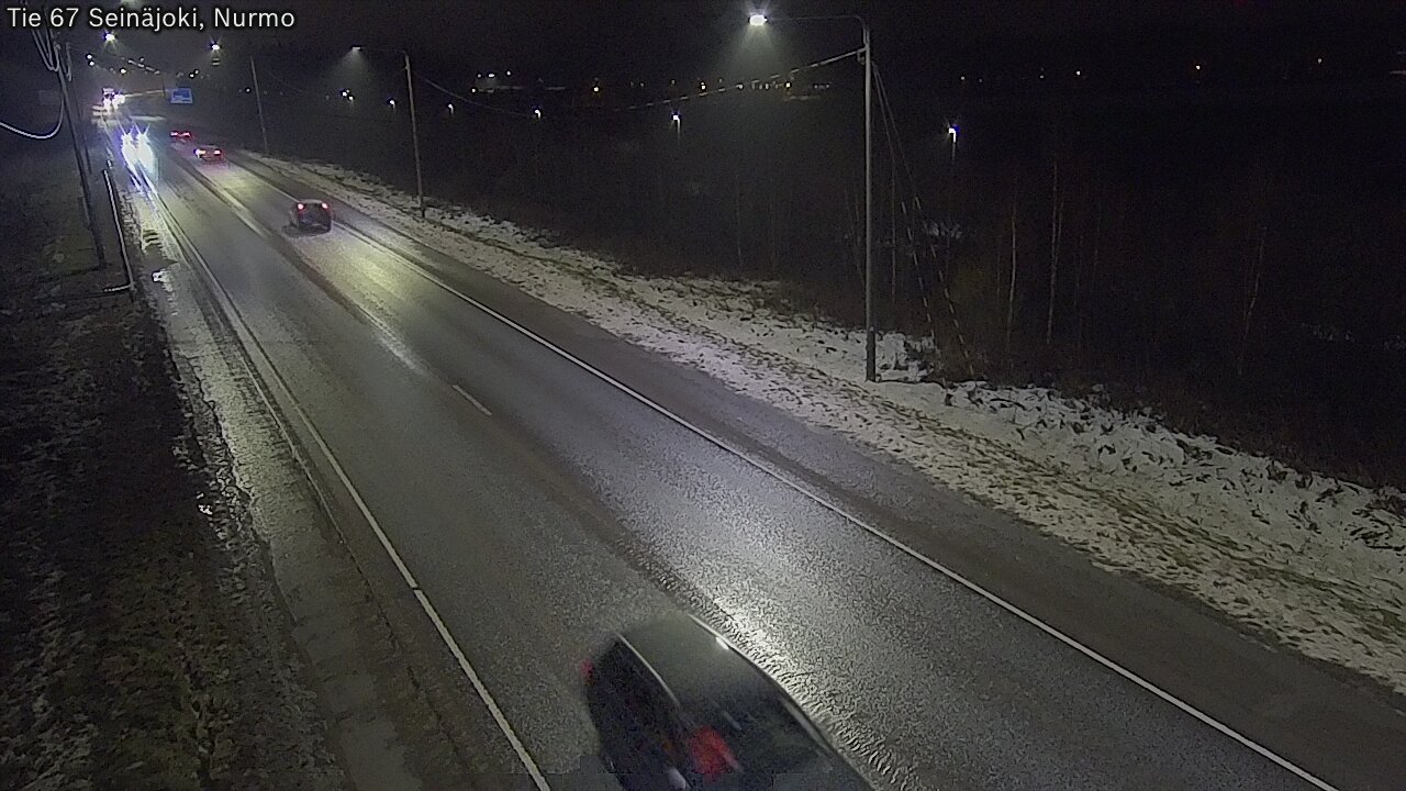Weather Camera Image Väg 67 Seinäjoki, Nurmo, Seinäjoki, Etelä-Pohjanmaa