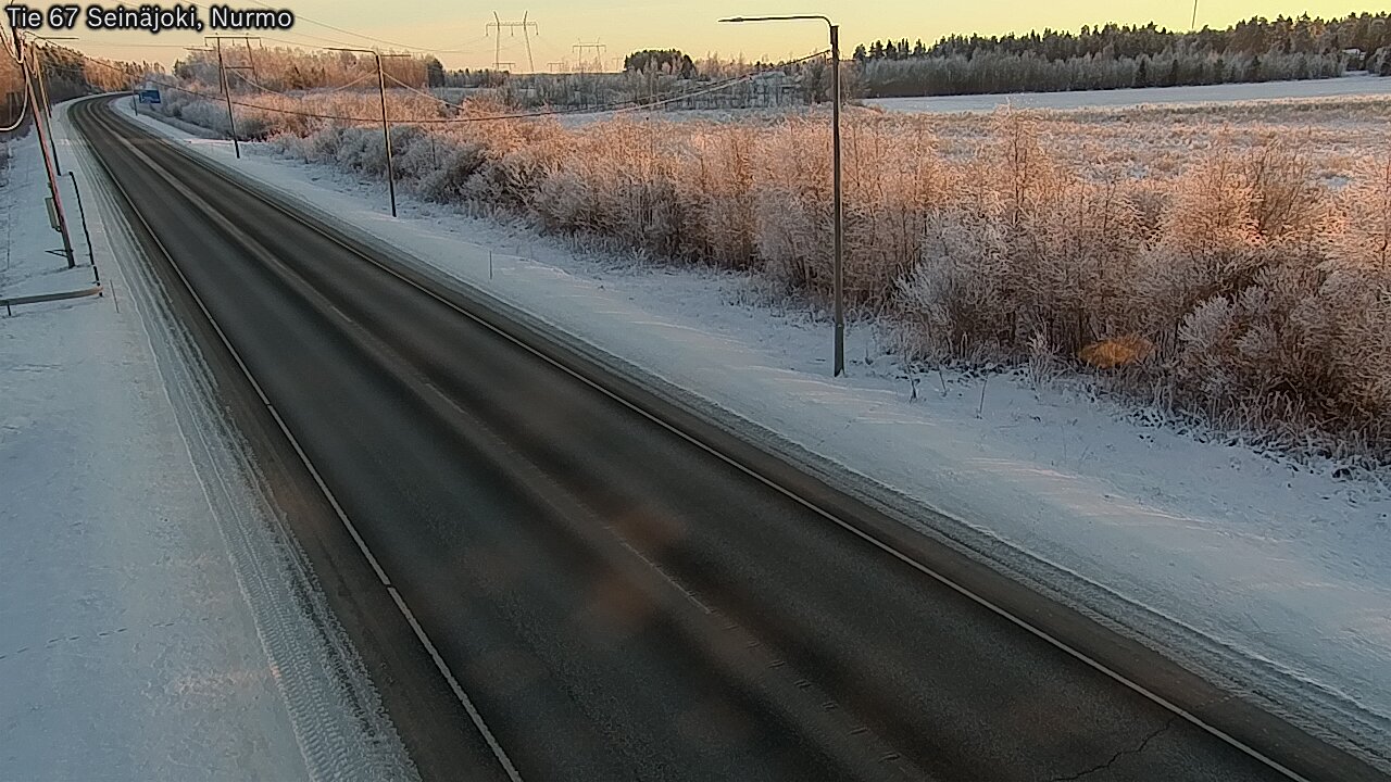 Weather Camera Image Road 67 Seinäjoki, Nurmo, Seinäjoki, Etelä-Pohjanmaa