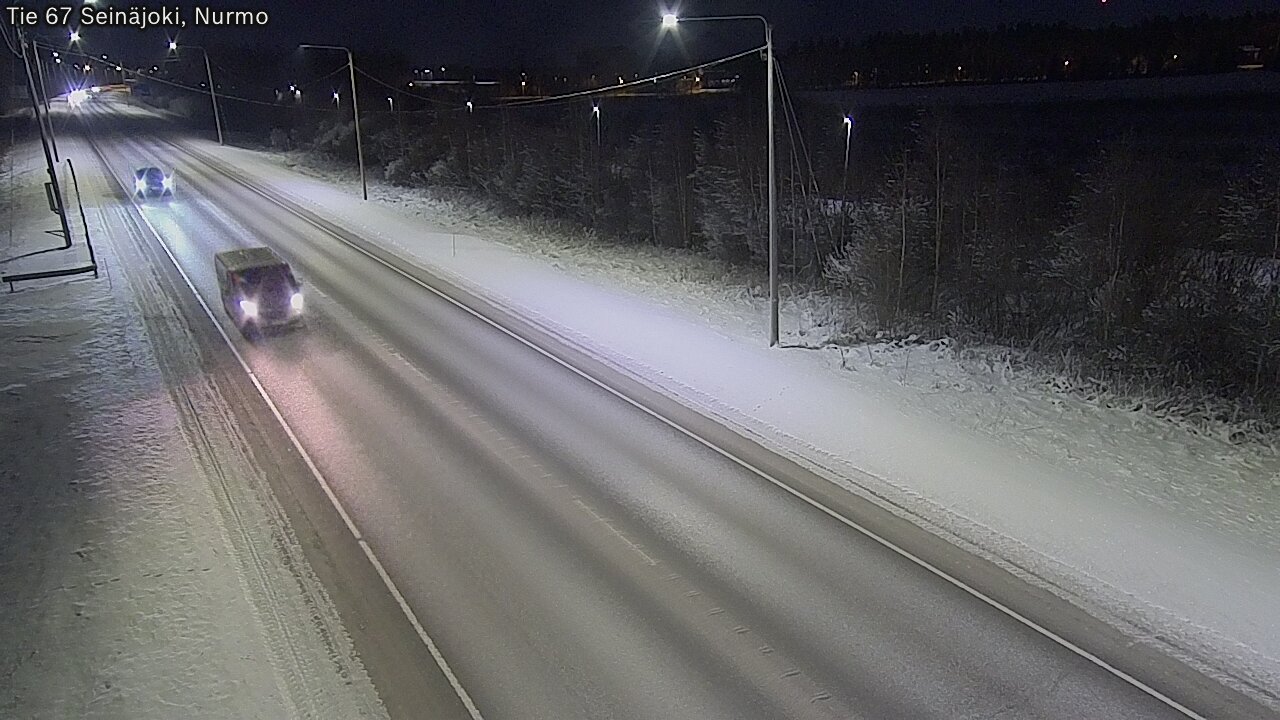 Weather Camera Image Road 67 Seinäjoki, Nurmo, Seinäjoki, Etelä-Pohjanmaa
