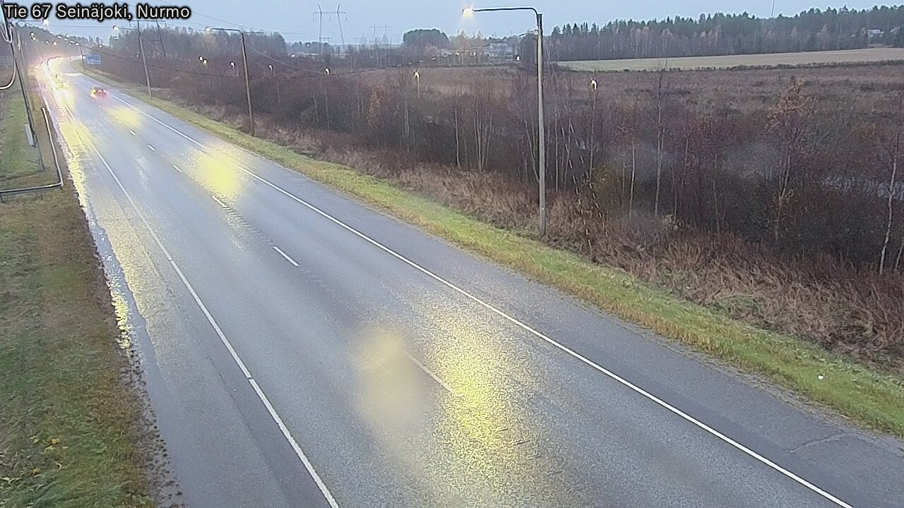 Weather Camera Image Väg 67 Seinäjoki, Nurmo, Seinäjoki, Etelä-Pohjanmaa