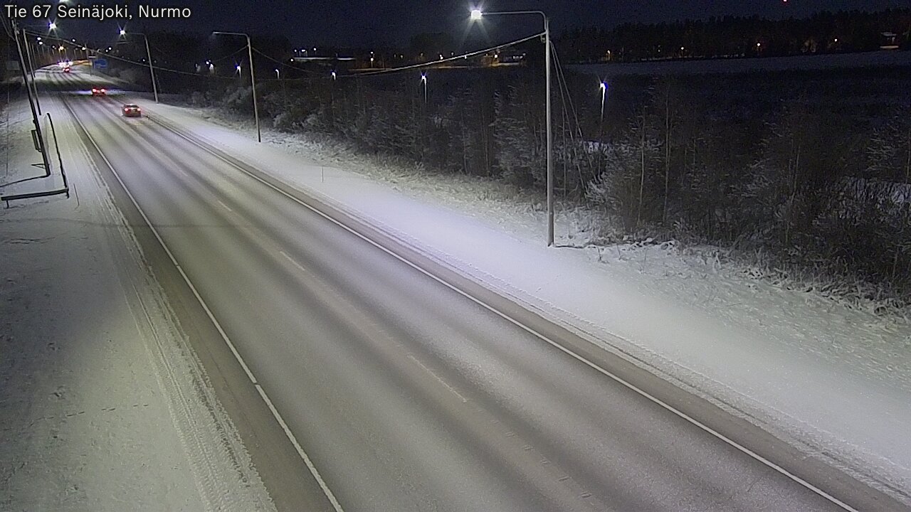 Weather Camera Image Road 67 Seinäjoki, Nurmo, Seinäjoki, Etelä-Pohjanmaa