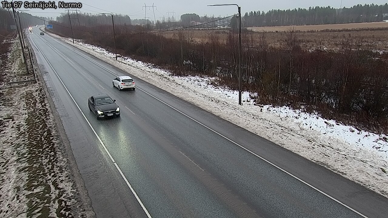 Weather Camera Image Väg 67 Seinäjoki, Nurmo, Seinäjoki, Etelä-Pohjanmaa