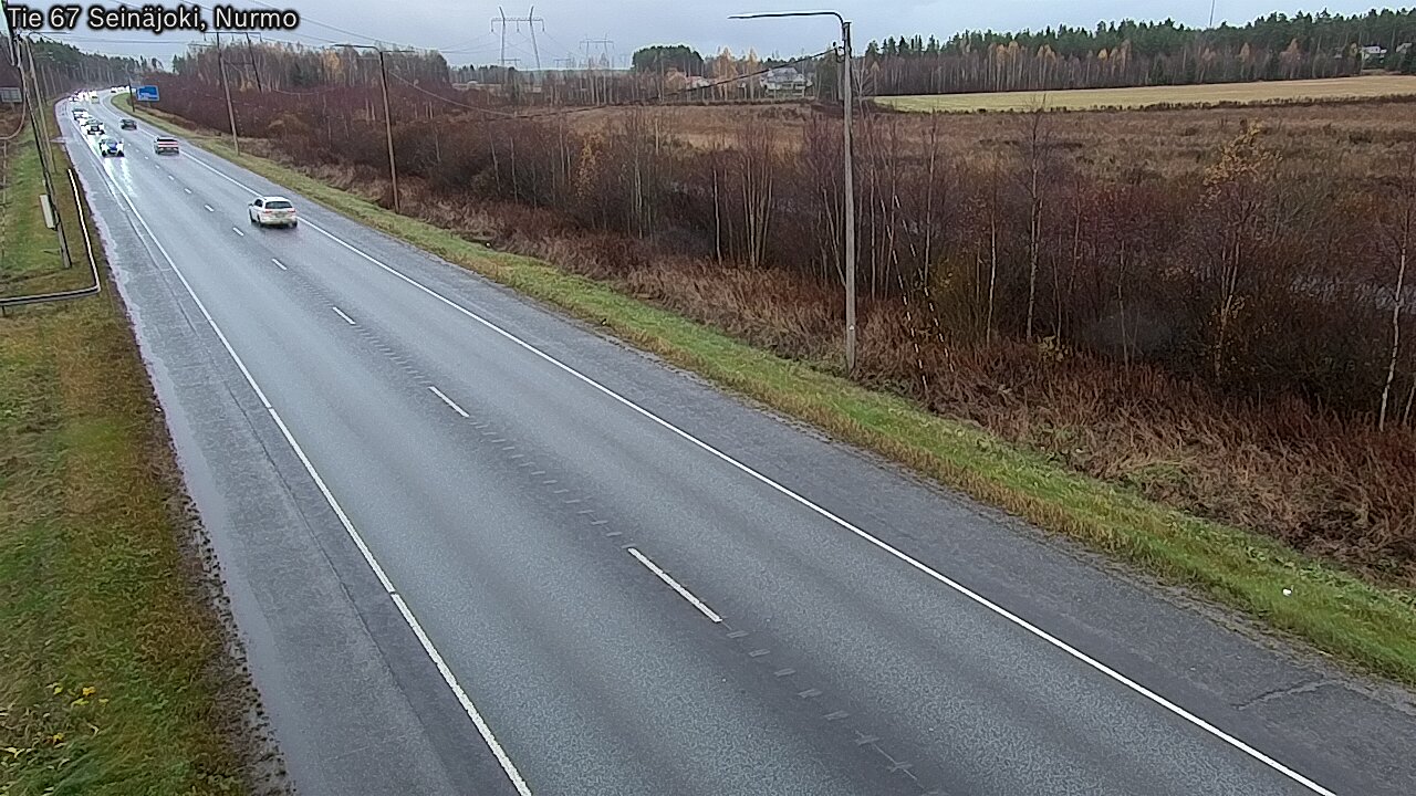 Weather Camera Image Väg 67 Seinäjoki, Nurmo, Seinäjoki, Etelä-Pohjanmaa