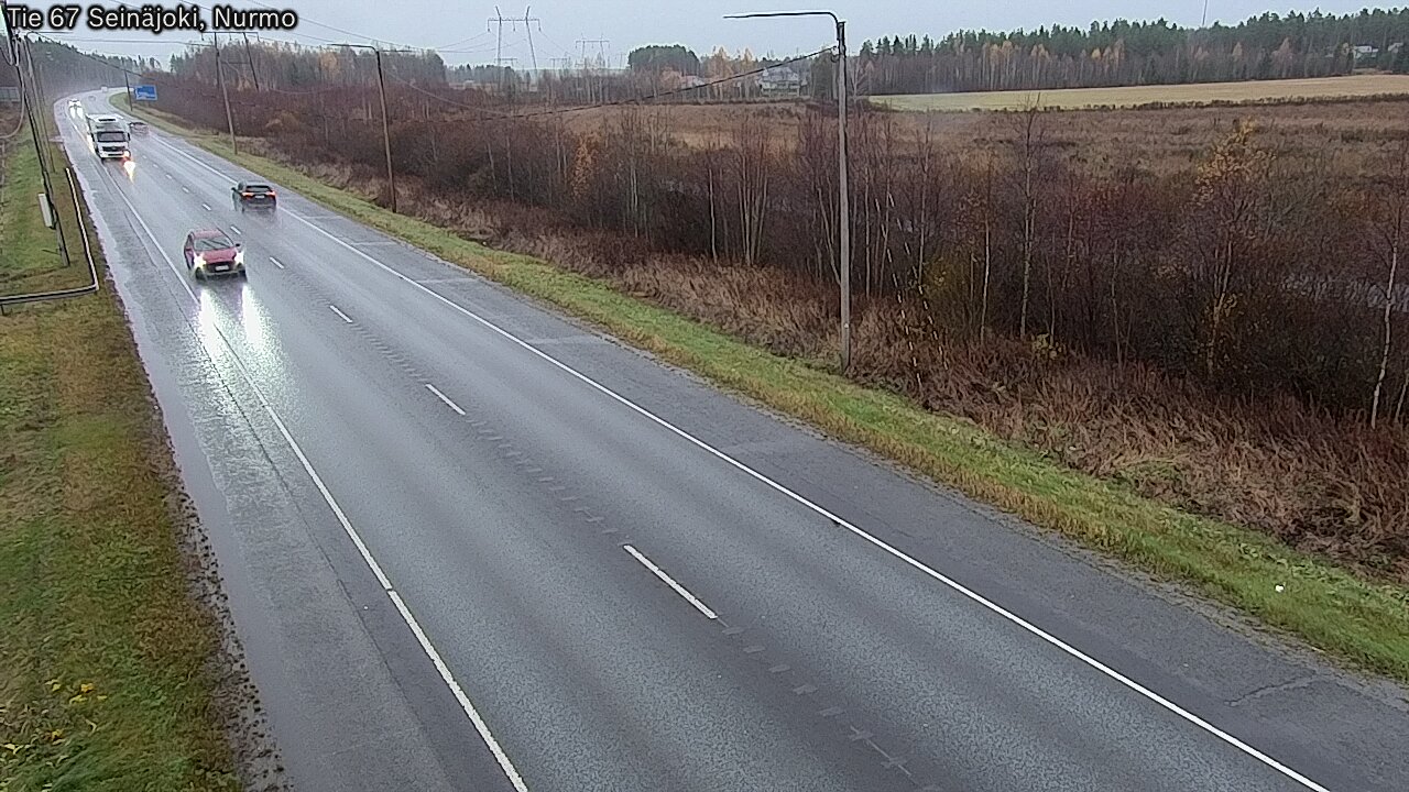 Weather Camera Image Väg 67 Seinäjoki, Nurmo, Seinäjoki, Etelä-Pohjanmaa