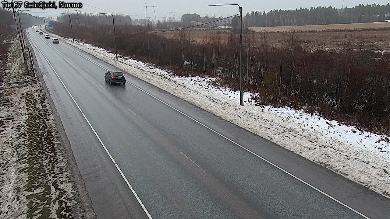 Weather Camera Image Väg 67 Seinäjoki, Nurmo, Seinäjoki, Etelä-Pohjanmaa