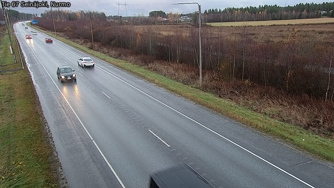 Weather Camera Image Väg 67 Seinäjoki, Nurmo, Seinäjoki, Etelä-Pohjanmaa