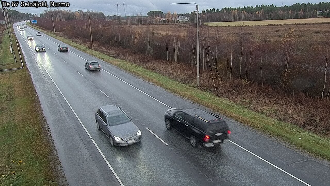 Weather Camera Image Väg 67 Seinäjoki, Nurmo, Seinäjoki, Etelä-Pohjanmaa