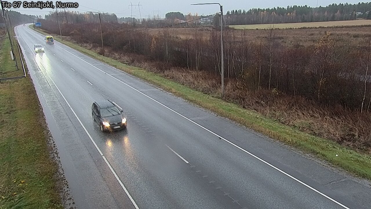 Weather Camera Image Väg 67 Seinäjoki, Nurmo, Seinäjoki, Etelä-Pohjanmaa