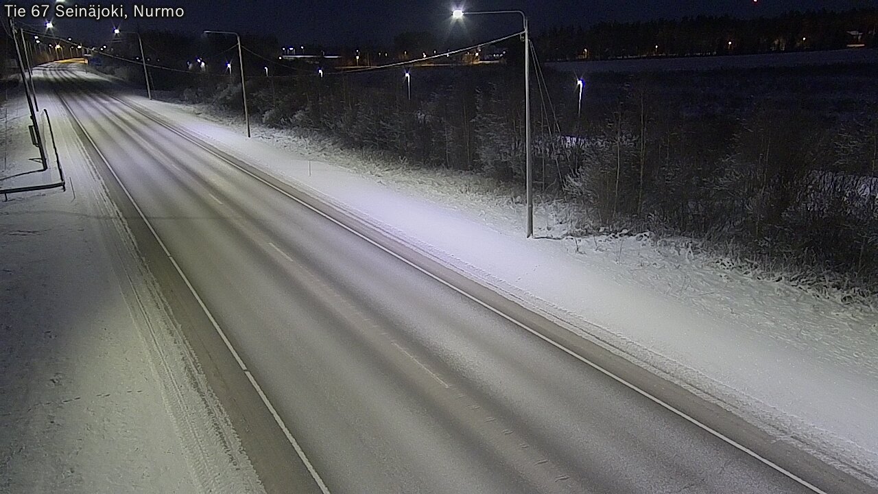 Weather Camera Image Road 67 Seinäjoki, Nurmo, Seinäjoki, Etelä-Pohjanmaa