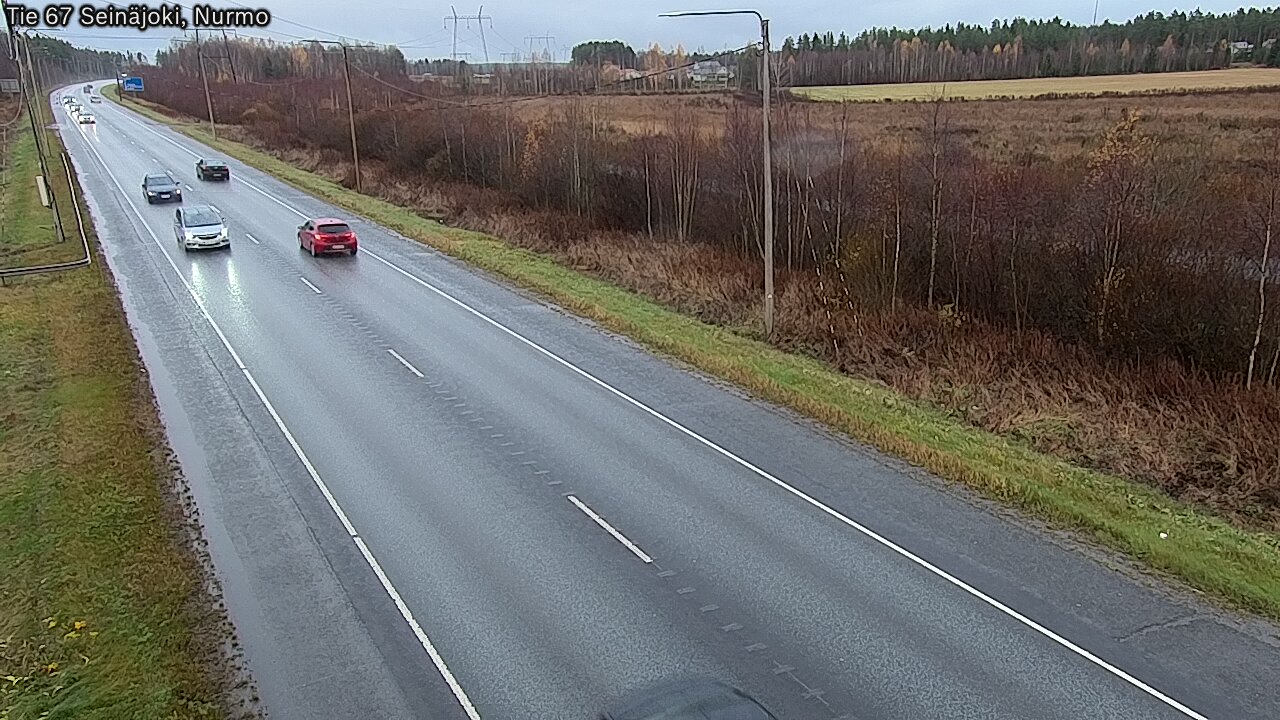 Weather Camera Image Väg 67 Seinäjoki, Nurmo, Seinäjoki, Etelä-Pohjanmaa