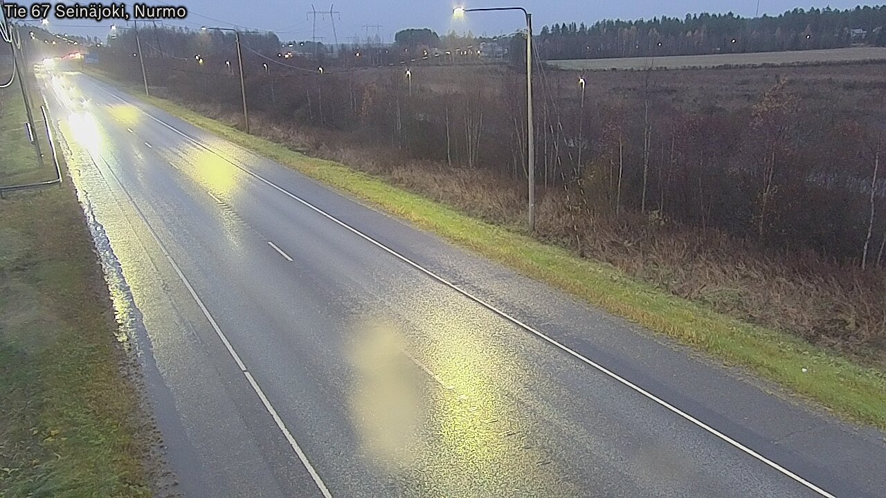 Weather Camera Image Väg 67 Seinäjoki, Nurmo, Seinäjoki, Etelä-Pohjanmaa