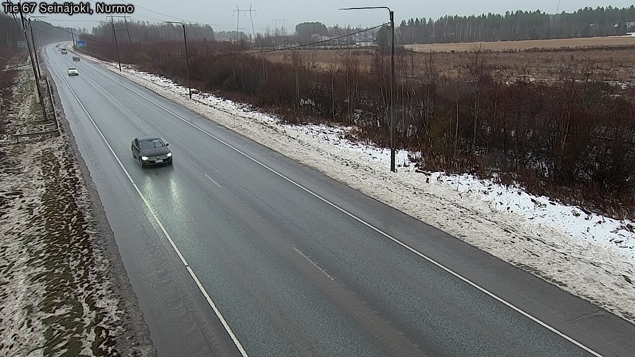 Weather Camera Image Väg 67 Seinäjoki, Nurmo, Seinäjoki, Etelä-Pohjanmaa
