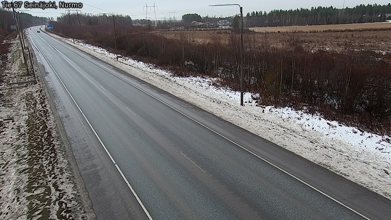 Weather Camera Image Väg 67 Seinäjoki, Nurmo, Seinäjoki, Etelä-Pohjanmaa