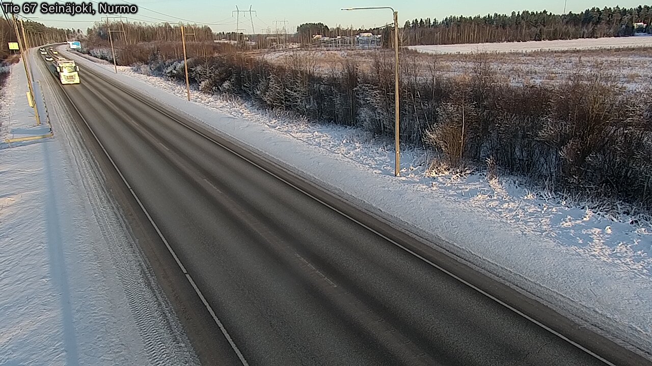 Weather Camera Image Road 67 Seinäjoki, Nurmo, Seinäjoki, Etelä-Pohjanmaa